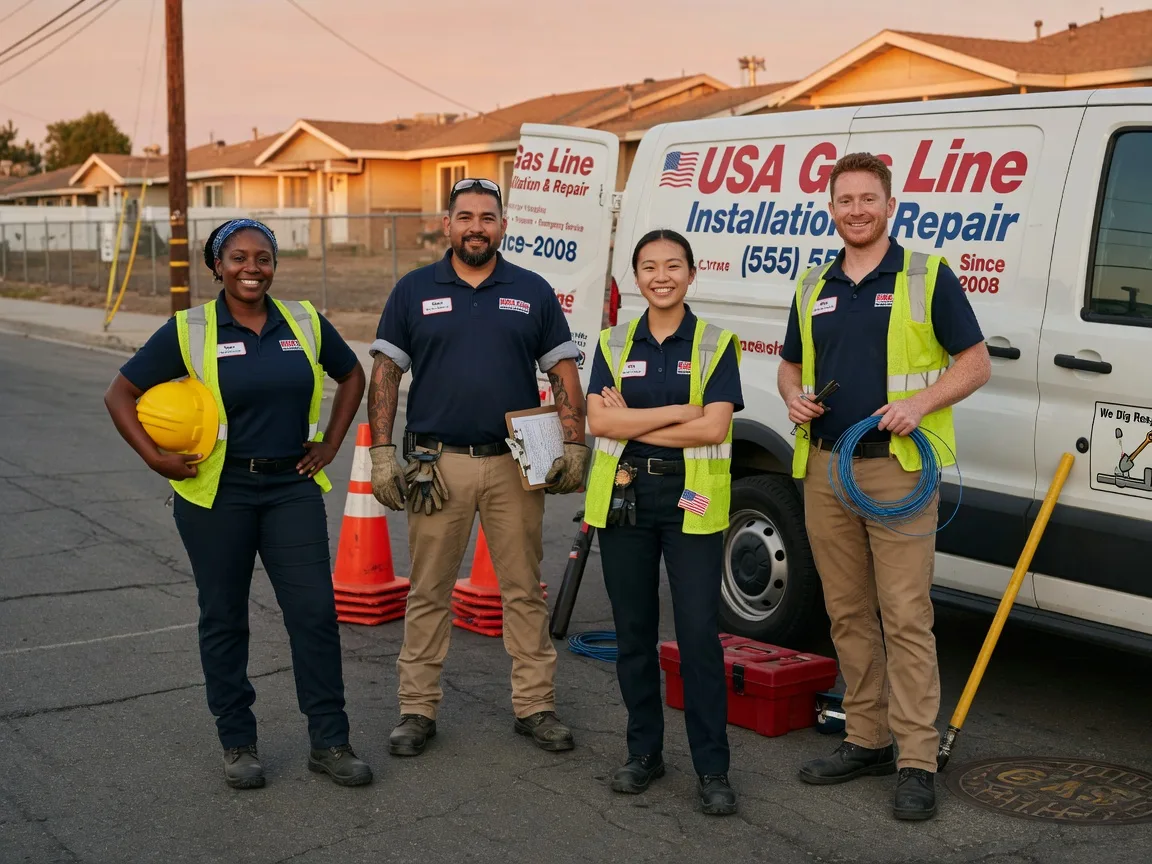Gas Line Installation company in Houston, TX